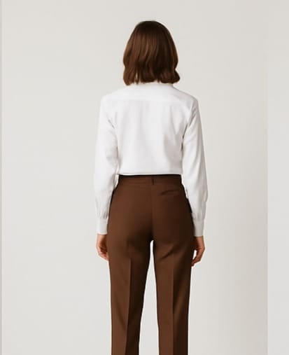 Classic White Formal Shirt for Women